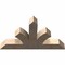 Ekena Millwork Richland Smooth Timber Gable Bracket, Douglas Fir, 48"W x 28"H x 5 1/2"D x 5 1/2"F, 14/12 Pitch GBW048X28X0606RIC00SDF - alternate 5